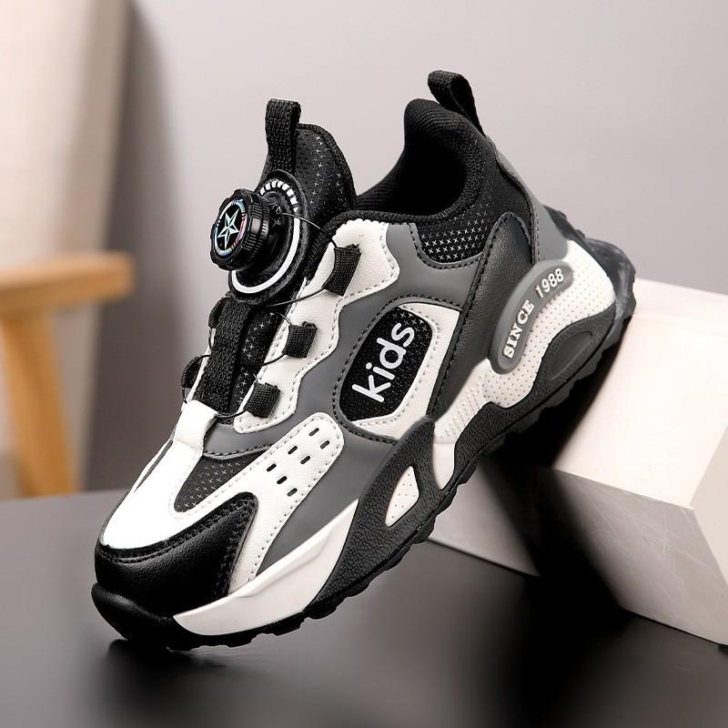 Kids Winter Warm Running Shoes With Fleece Lining Boys Girls Athletic Sneakers Outdoor Play School US 11.5