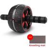 Fitness Ab Roller For Home Workout With Nonslip Grip And Knee Mat