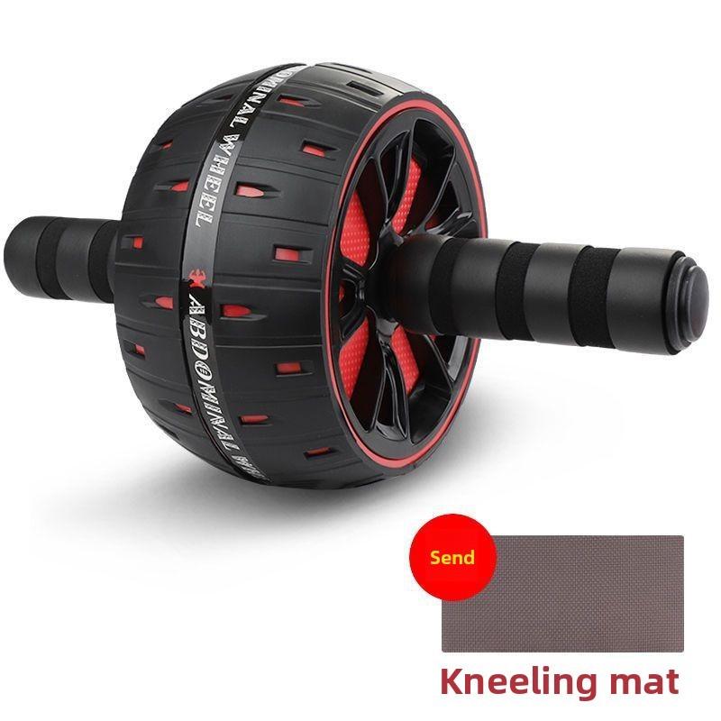 Fitness Ab Roller For Home Workout With Nonslip Grip And Knee Mat