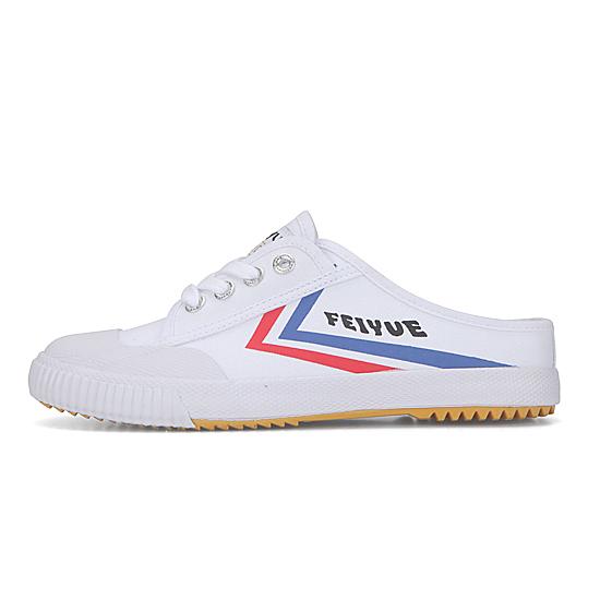 Feiyue Fe Lo 1920-Mule/Λευκό/Κόκκινο/Μπλε/Fu100173
