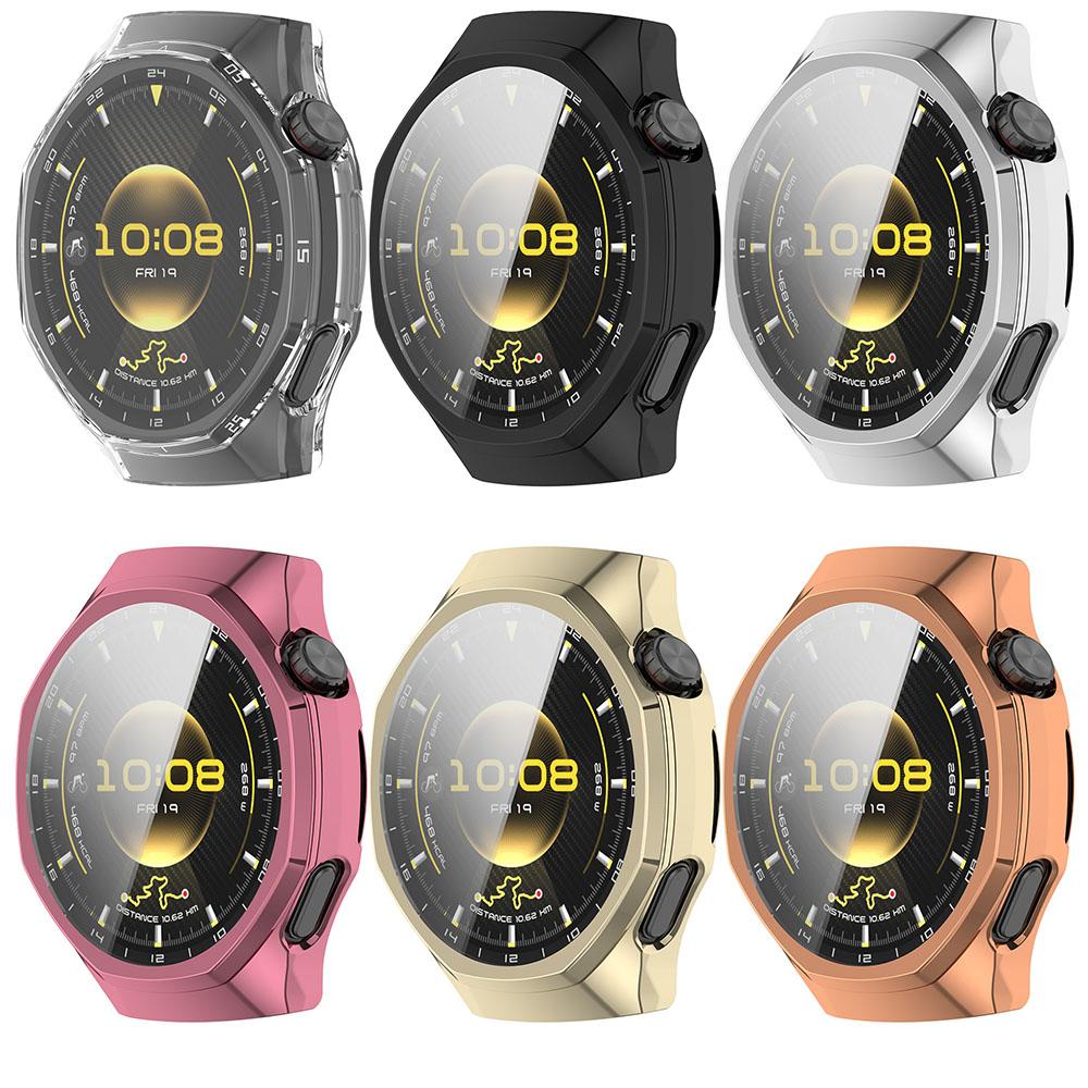 Full Protective Case Cover Shell For Huawei Watch GT 6 pro 46mm Replacement Accessories Frame Cases 360 TPU Screen Protective