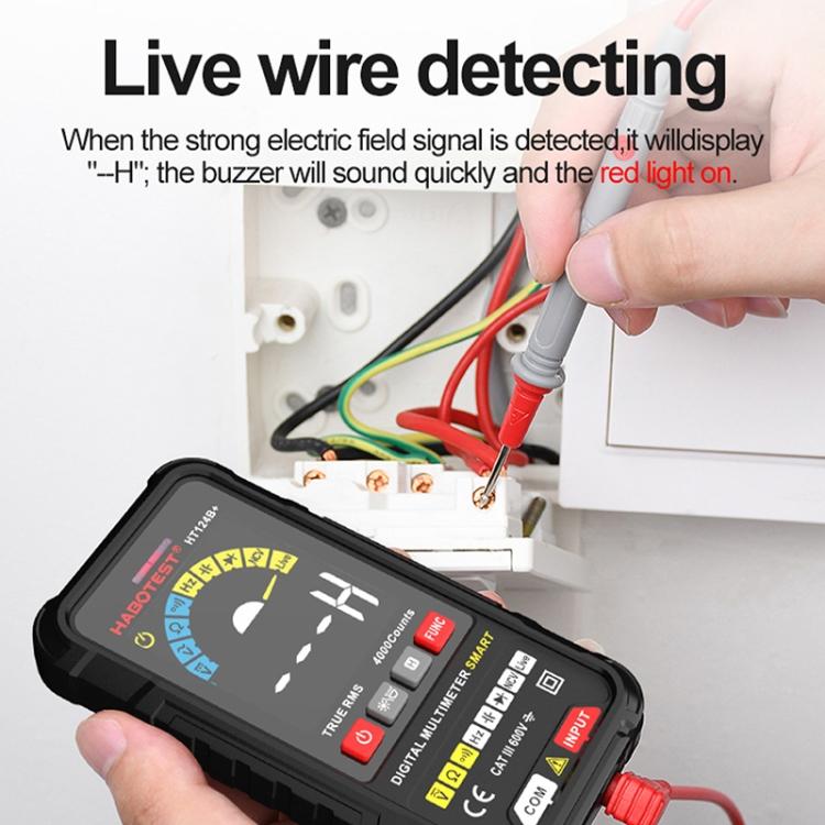 HABOTEST HT124B+ Mini Digital Display High-precision Multimeter