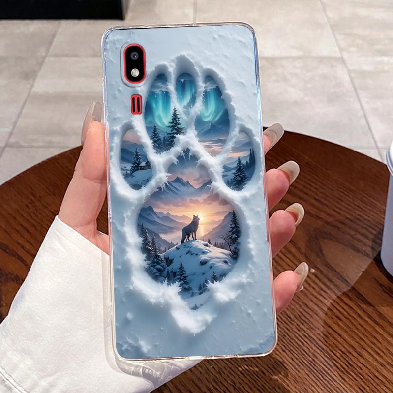 For Samsung Galaxy A2 Core SM-A260F SM-A260G Case Clear Cute Rabbit TPU Soft Silicone Phone Case For Samsung A2 Core Back Cover