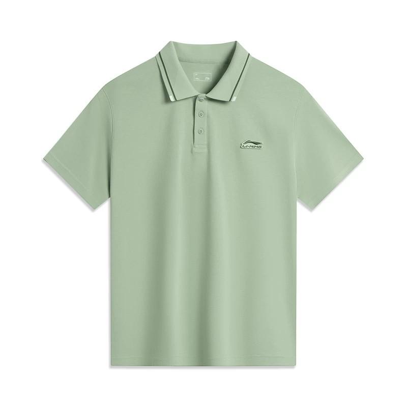 Li Ning Polo Shirts Men s Green APLV459 4 Thin APLV459-4 XL