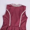 Traditional Bavarian Dirndl Dress for Women Oktoberfest Costume with Lace-Up Bodice and Apron Classic Vintage Style
