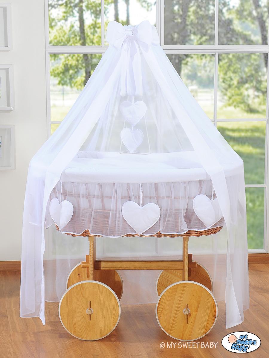 Moses Basket with Canopy Deluxe -