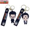 HUNTER X HUNTER Figure Keychain Anime Cartoon GON·FREECSS Doll Pendent Keyring Car Key Holder Accessories Jewelry Kids Toy Gifts