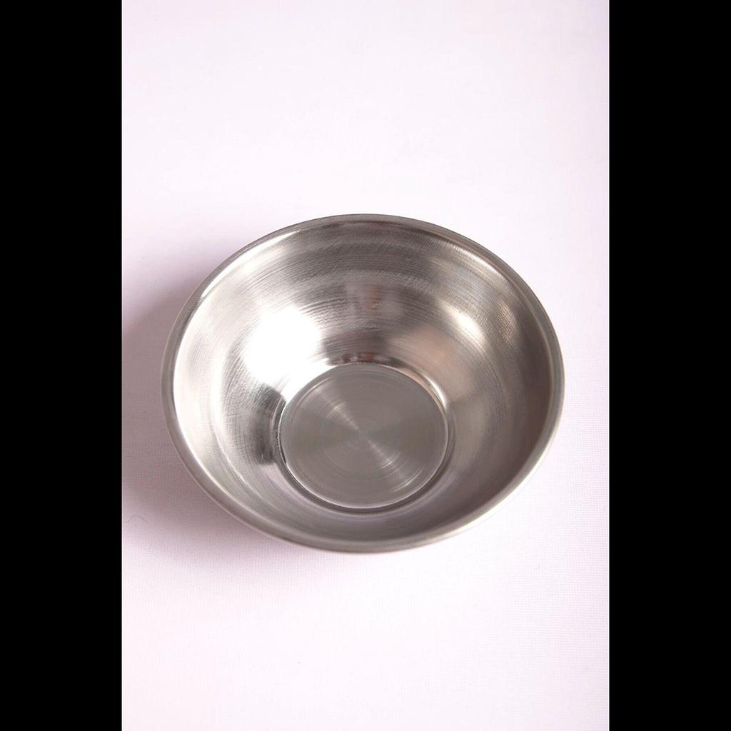 Mama Kabı Pati Desenli Ahşap Çelik Kaseli Kedi Köpek Mama Ve Su Kabı