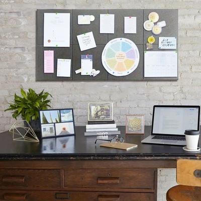 2pcs Splicing Photo Wall Board Display Board Decor DIY Wall Photo Holder Home Wall Decoration 30x30cm