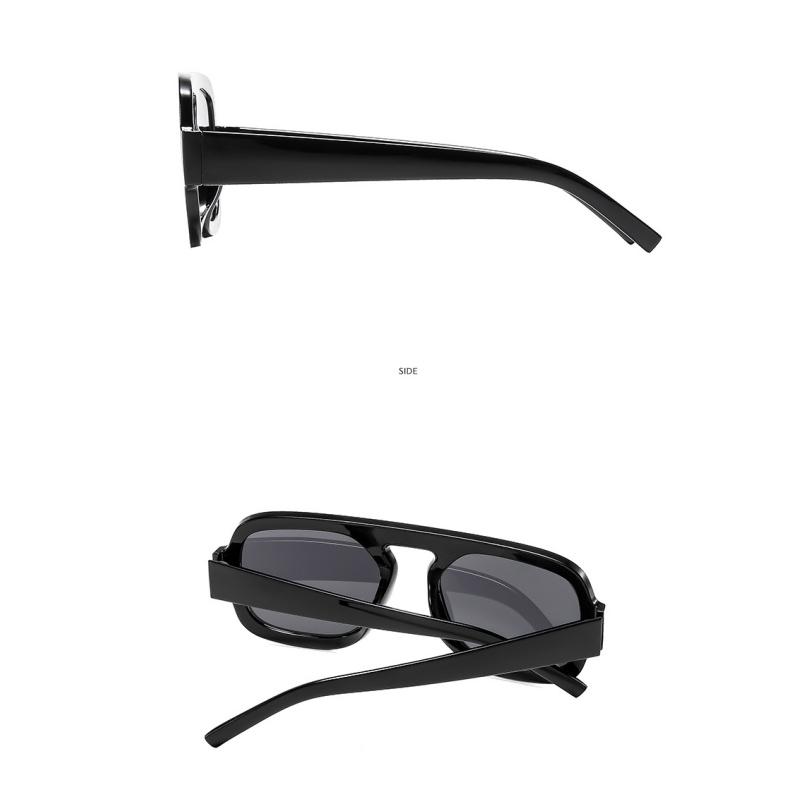 Women's sunglasses, single-beam square-frame sunglasses, men's and women's driving sunglasses