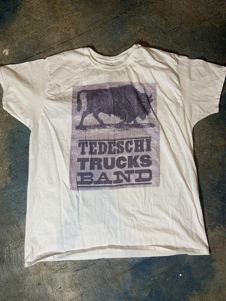

Tedeschi Trucks Band VTG White T Shirt Full Size S To 4XL Unisex T-Shirt XXL