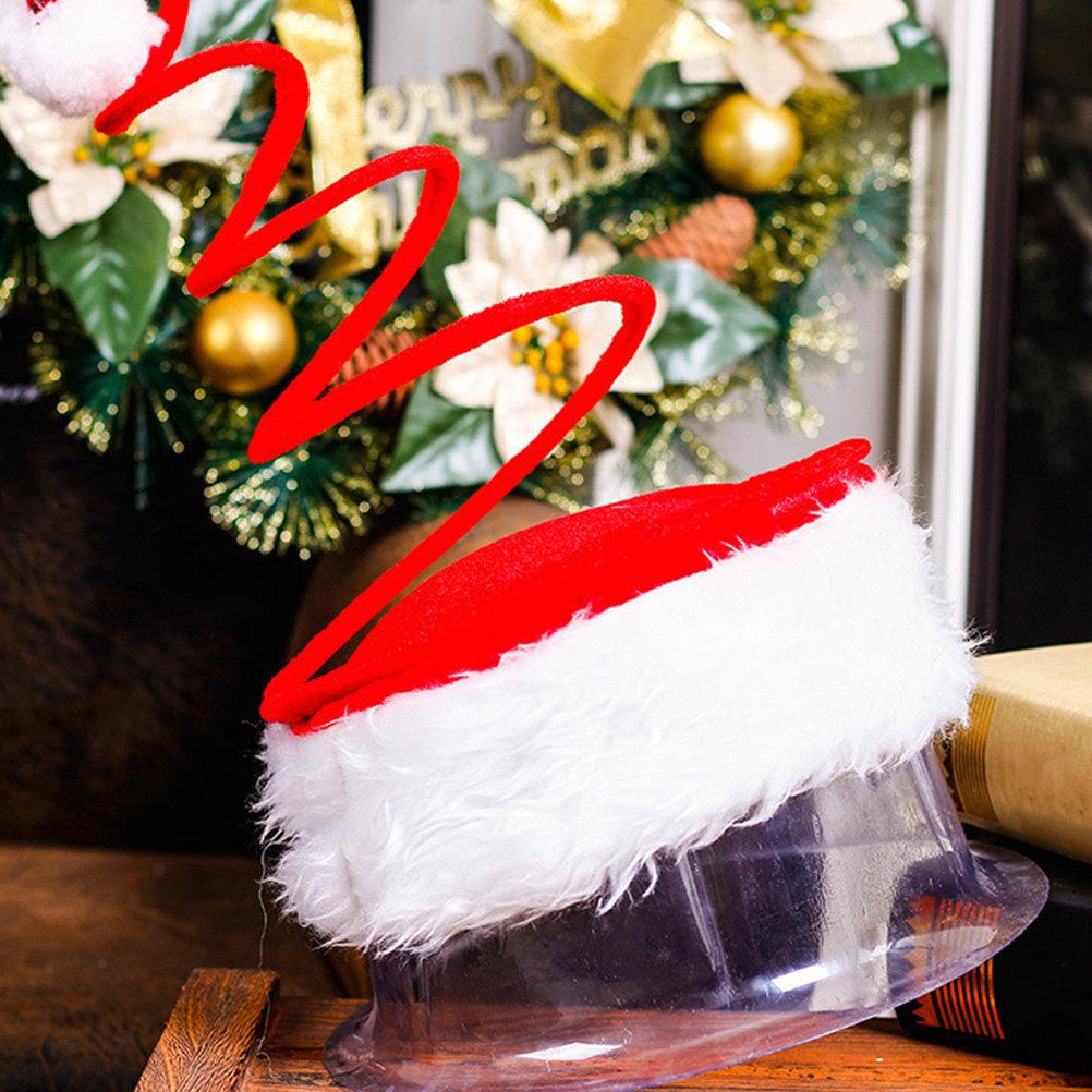 2Pcs Christmas Hat Kids Spring Design Funny Party Supplies Costume Accessory Gift One Size Fits Most Adults Children