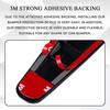 2PCS Car Bumper Guard Strip, Scratch-Resistant Anti-Collision Patch, Rubber