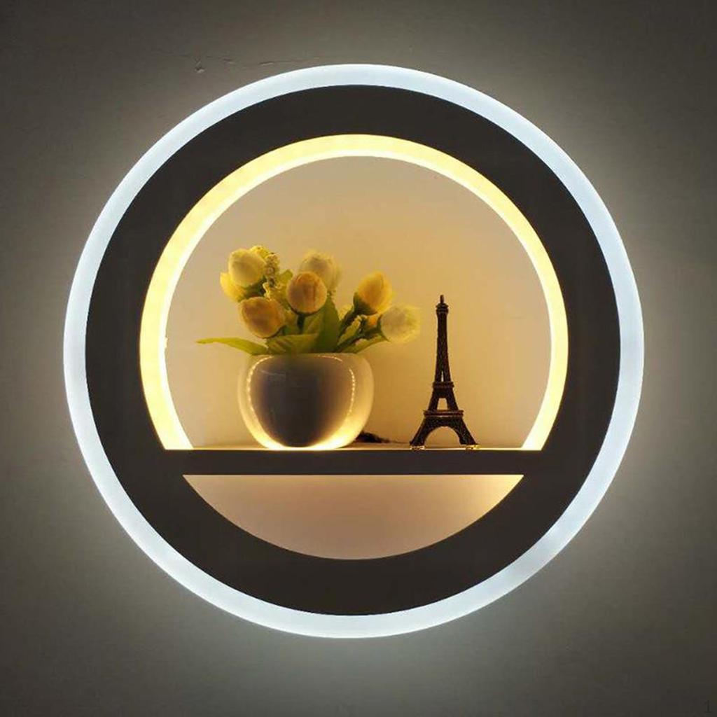 Acrylic Wall Sconce Lamp Lighting Fixture for Living Room Beside Bedroom Corridor Ornament