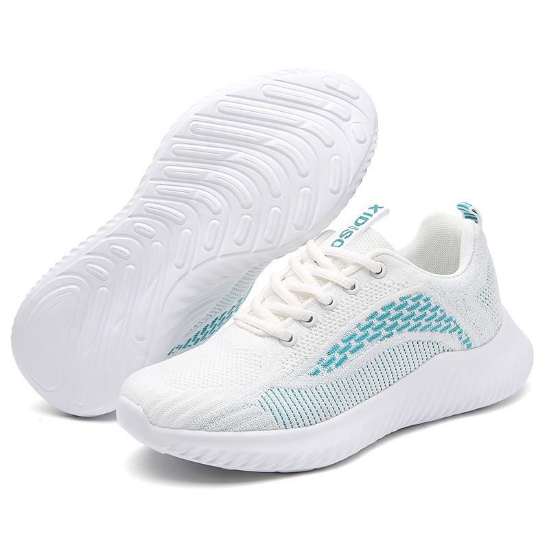 

Sneakers summer new mesh breathable travel shoes lightweight soft-soled casual shoes student running shoes 35 белый