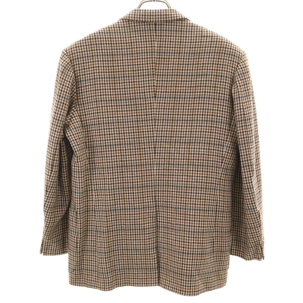 SCHOFIELD & SMITH 80s Vintage Staggered Pattern Tailored Jacket Brown Men's Used