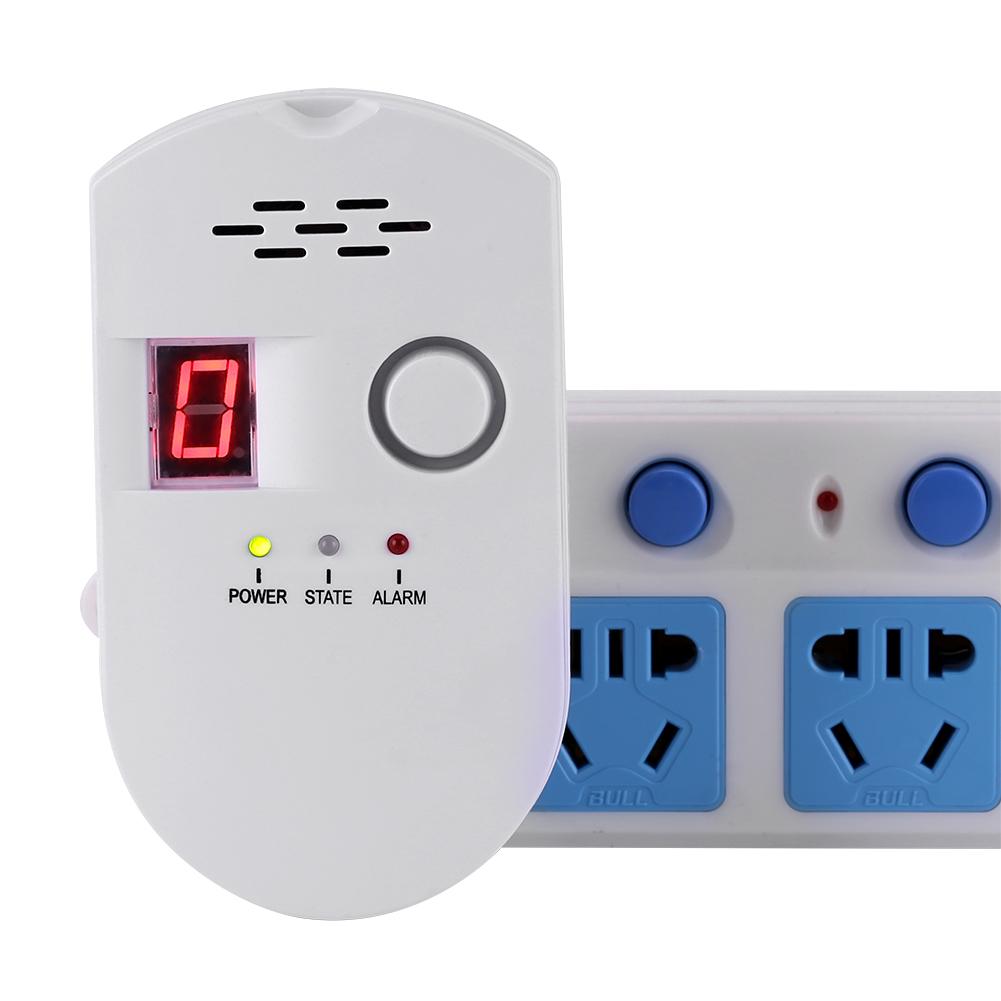 LCD LPG LNG Coal Natural Gas Leak Security Alarm Sensor Warning Detector