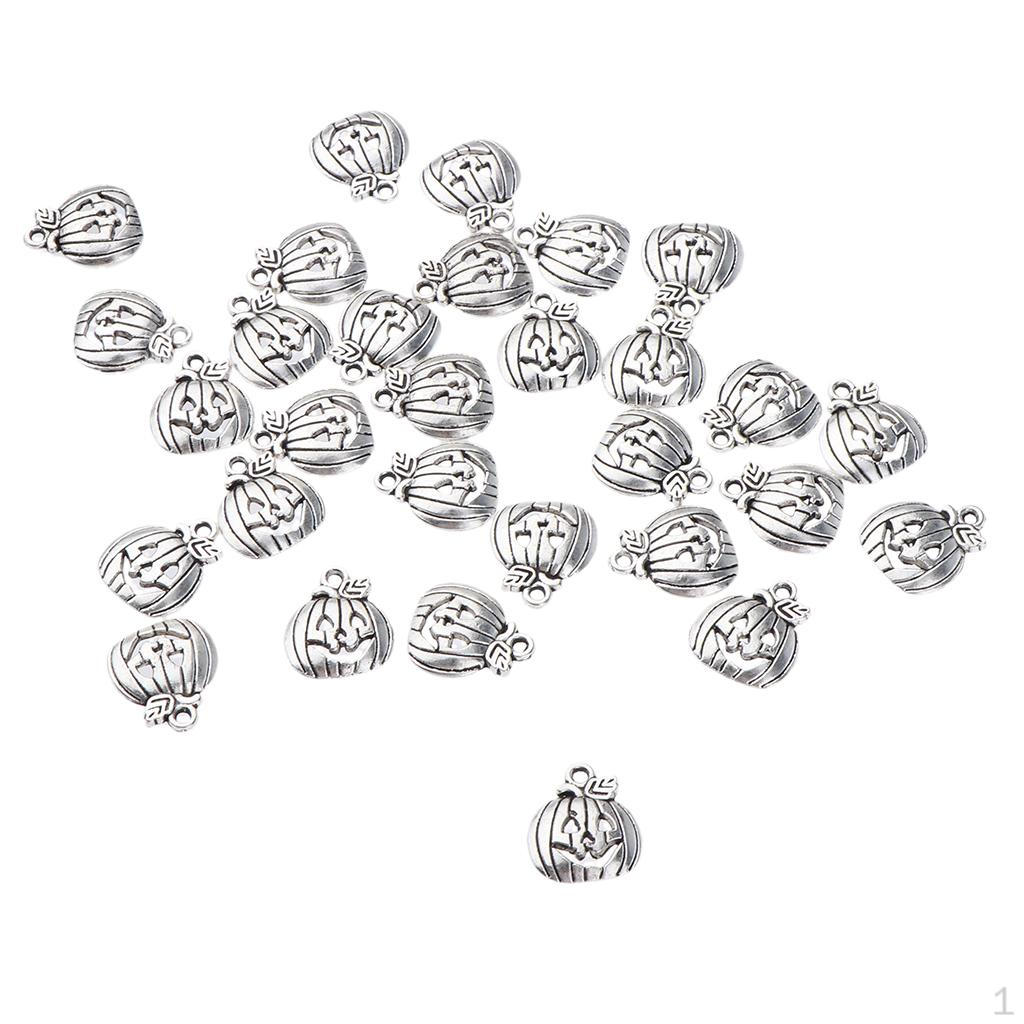 50 Булавок Брошь для Одежды Кулон Форма Тыквы Antique Argent