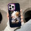 Game GI Ningguang Purple Translucent Mobile Phone Case for iPhone 17 16 15 14 13 12 11 X XR XS 8 7 Air Pro Max Plus Cover