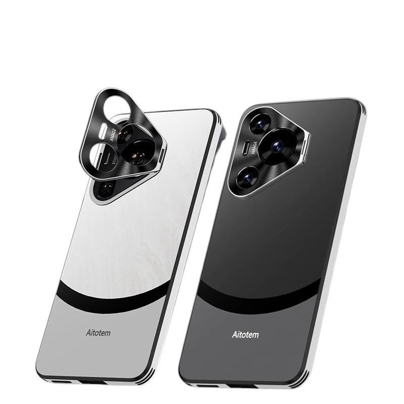 Applicable To Huawei Pura70pro Mobile Phone Case Lens Holder New P70 Internet Celebrity Anti-drop New Model Becomes Extraordinary 70 Seconds