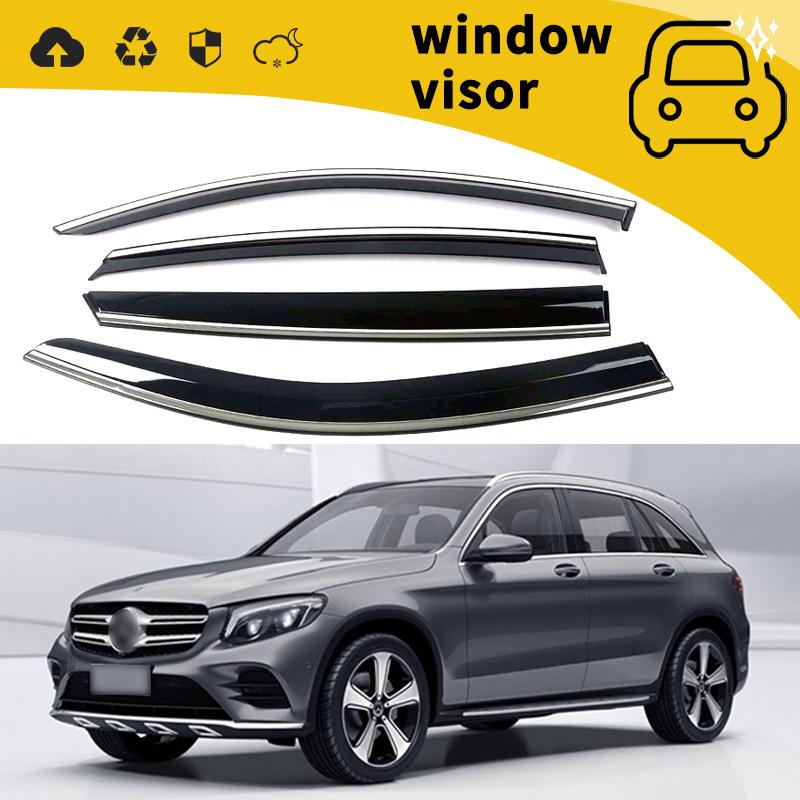 Rain Guards for Mercedes-Benz 2015-2023 GLA, GLB, GLC, GLE, GLS Models