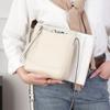 Cowhide Shoulder Messenger Women's Bag Women's Simple Practical School Commuter Bag Multi-compartment Soft