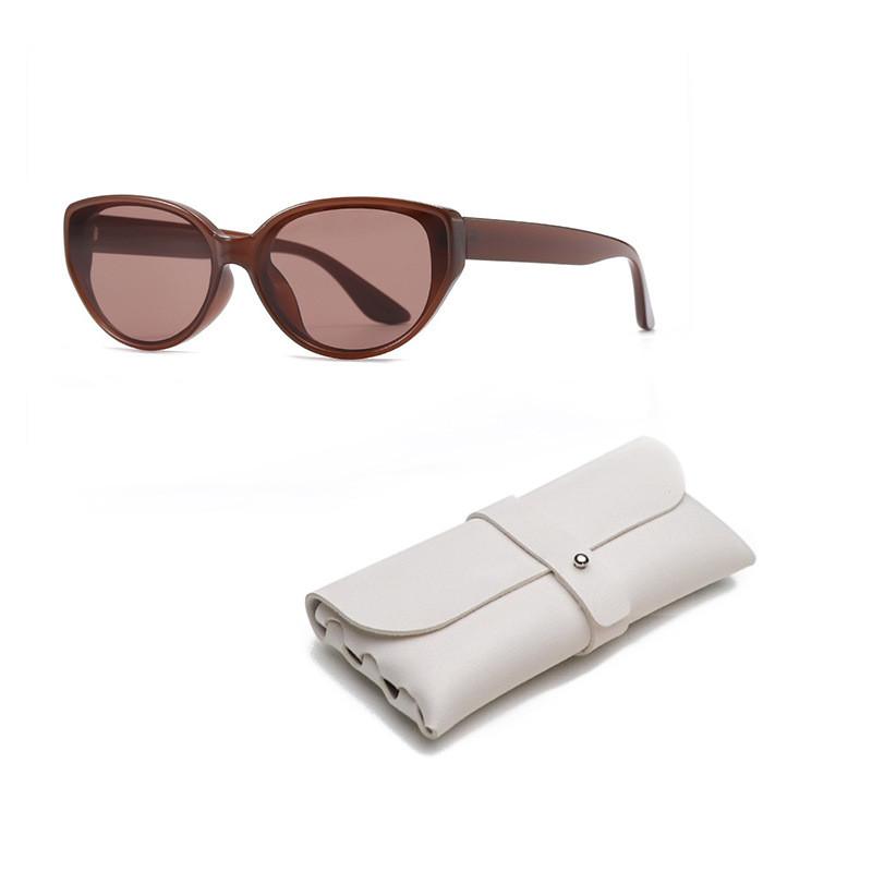 Cat Eye Sun Glasses Female Polarized Uv Protection Stylish Sunwear For Travel And Events