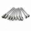 1/8 Inch Handle Cut Tungsten Steel Carbide Rotary Burr Die Grinder Shank Bit 10x