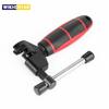 Extractor de Pines de Cadena de Bicicleta Rompedor de Eslabones de Bicicleta Divisor Extractor de Cadenas de Acero Dispositivo Cortador Accesorios Herramienta de Reparación de Bicicleta MTB