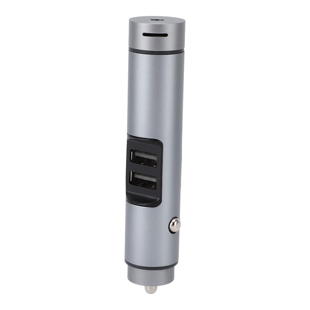 Car Charger Diffuser with Aromatherapy Tablets Quiet Running Long Lasting Fragrance Aluminium Alloy