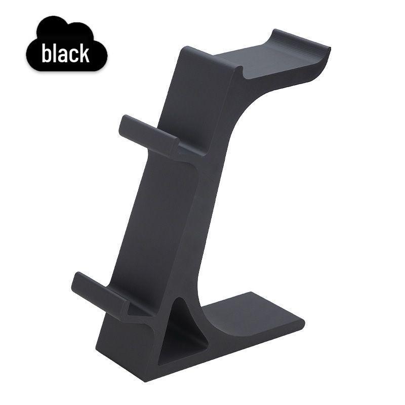 3D Printed Universal Stand for PS4/PS5/Xbox Game Controller & Headset чёрный