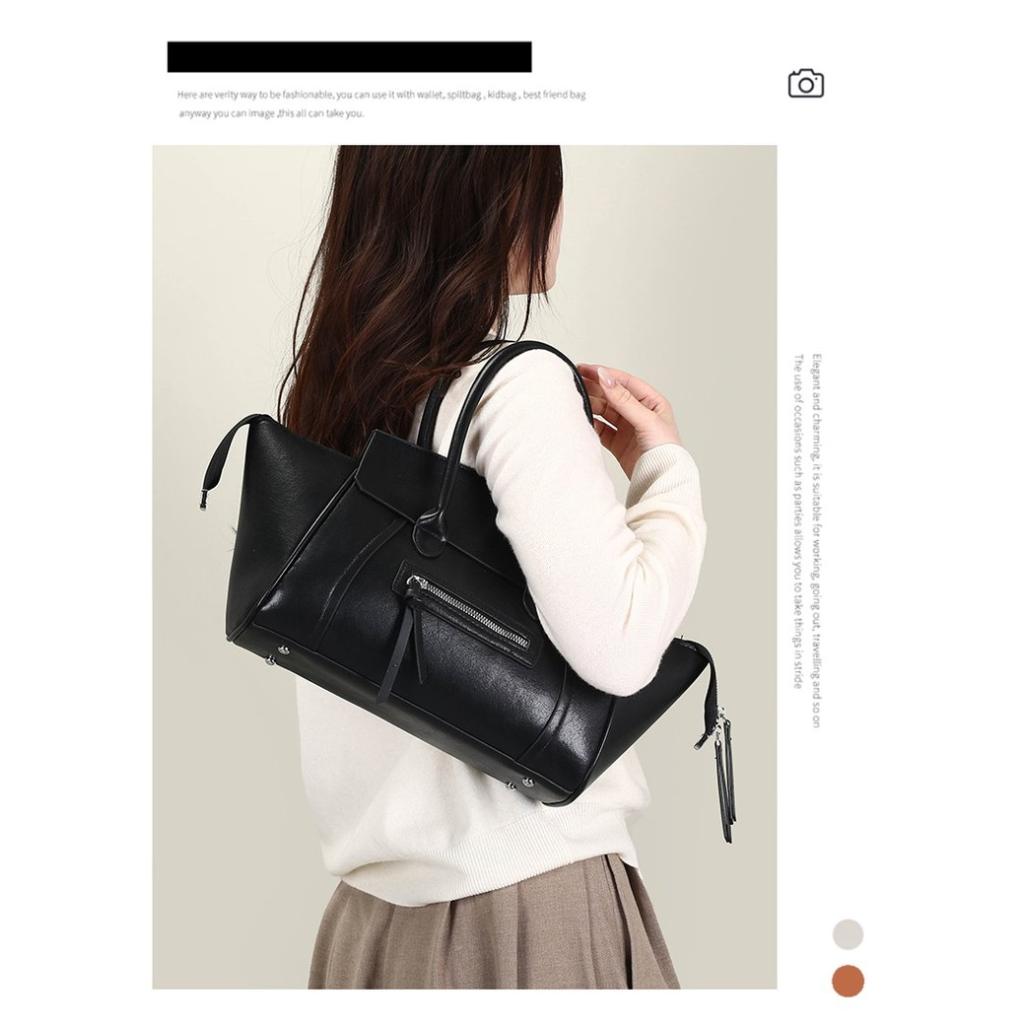 Xeie Thuk Shoulder Bag Women Faux Leather Multi Compartment Office Daily