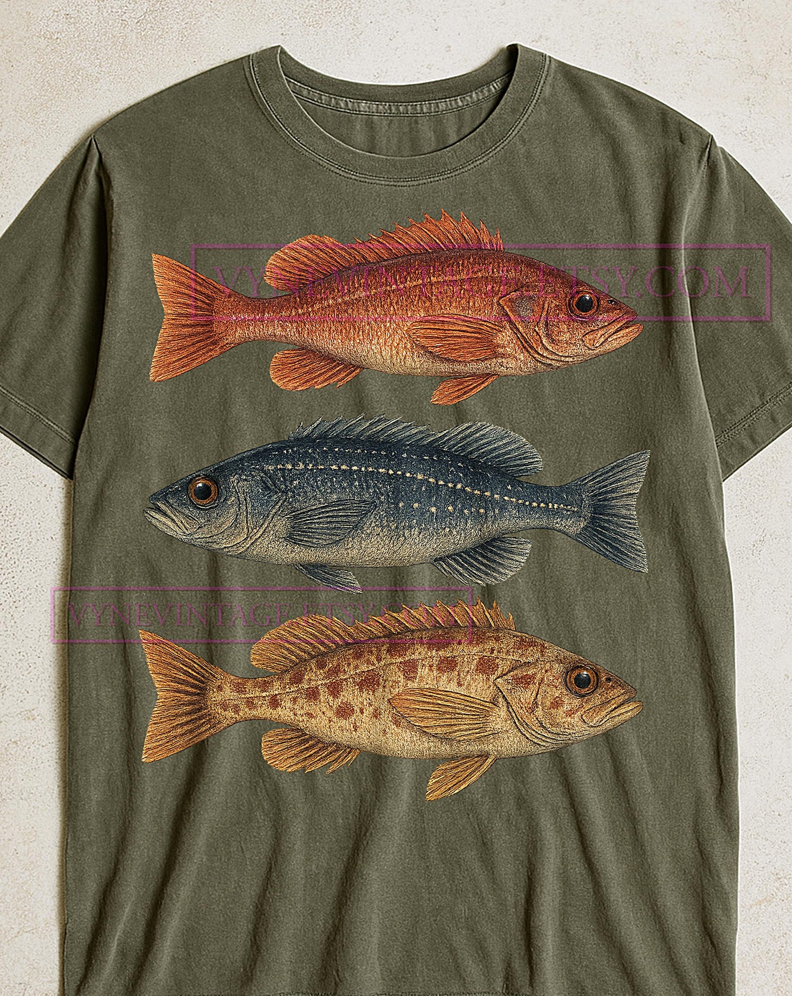 Fish Lover T-Shirt, Funny Fish Graphic Tee, Humorous Animal Lover Gift, Quirky Quote Shirt, Sarcastic Tee XL