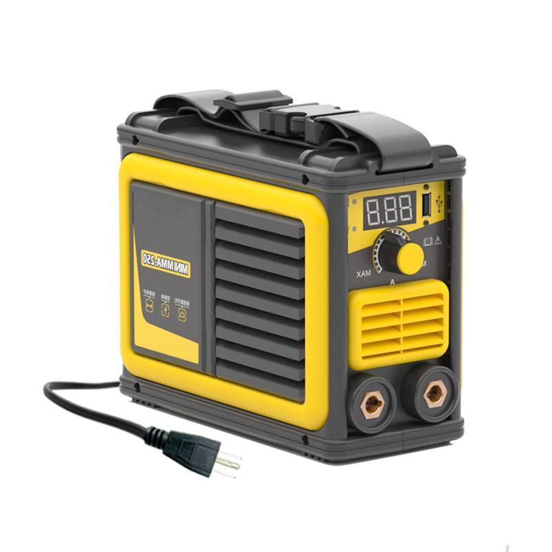 MMA-250 Hushålls elektrisk svetsmaskin Mini Inverter DC Bärbar svetsutrustning 110/220V Intelligens Digital svets