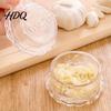 Transparent Garlic Crusher Press Manual Grinder Easy Operation Portable Chopper
