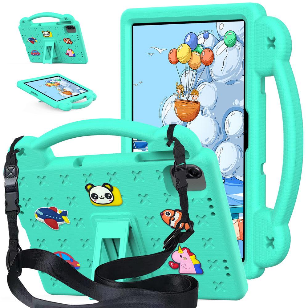 Für Honor Pad X8A Hülle, 3D Bär EVA Kinder Ständer Hülle Für Honor Pad X8A X9 11 Zoll Griff Stoßfest Tablet Rückseite