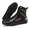 Men Wrestling Shoes Professional Lightweight Boxing Training Sneakers Air Mesh Large Size Black White Sports Gym