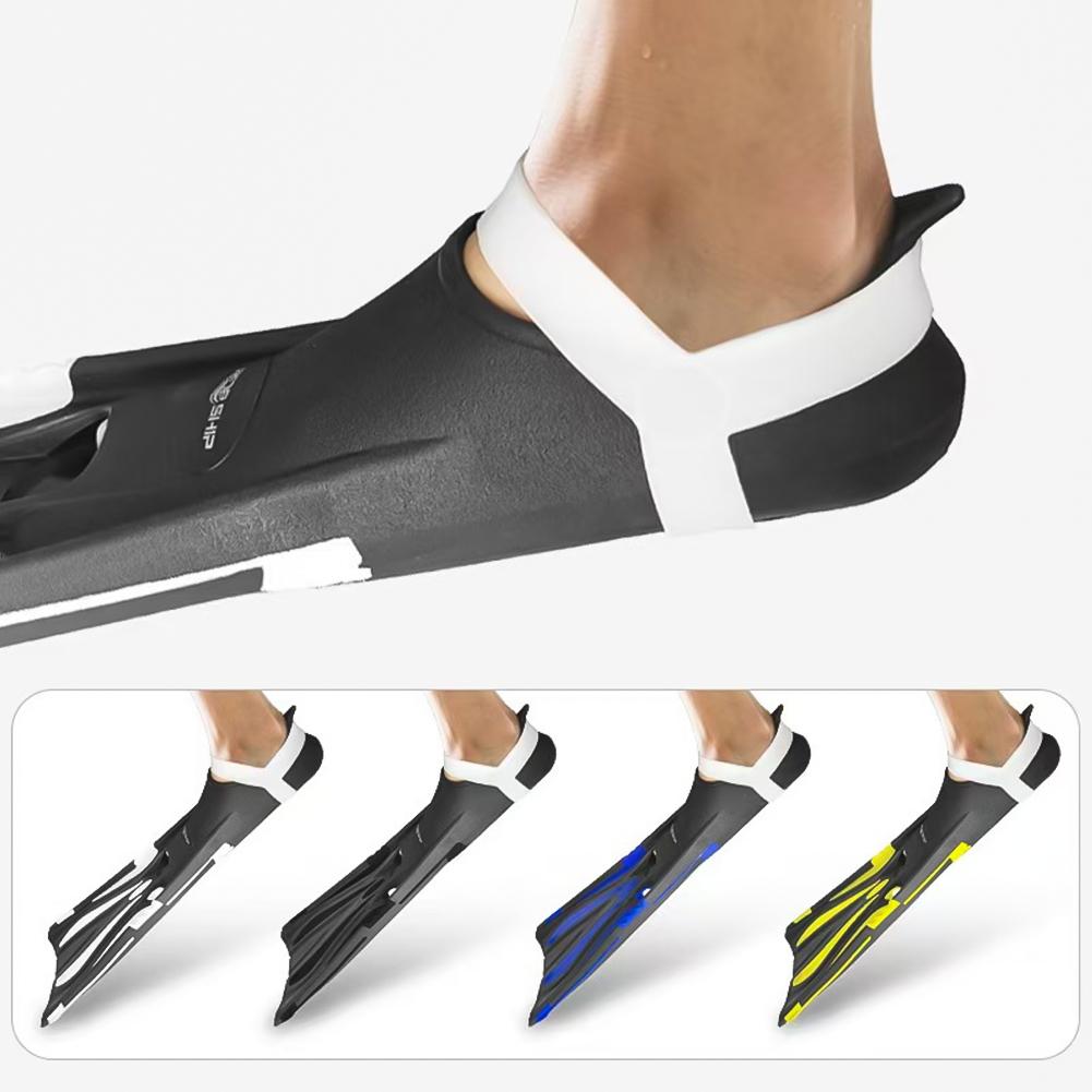 1 Pair Full Silicone Fin Retainer Strap Diving Fins Fixing Strap Keeper Gripper Comfortable for Spearfishing Surfing Snorkeling