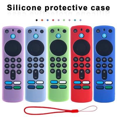 Shockproof Resistant Remote Control Silicone Protective Case Replacement Cover For Amazon Fire TV Stick (3rd Gen) L5B83G