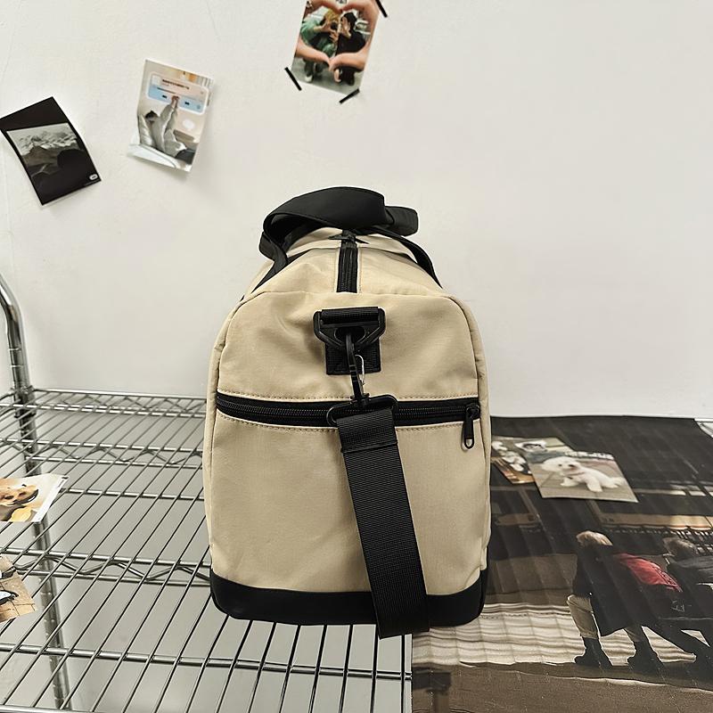 Reiseveske Stor Kapasitet Tørr og Våt Separat Vannavvisende Duffelbag Separasjon Sko Lommer Sports Fitness Bag