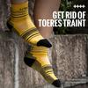 WRELS 1/3Pairs Merino Wool Running Socks Compression Support Thick Cushion Wool Socks For Running Hiking Moisture Wicking Socks