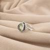 Green Amethyst Gemstone 925 Sterling Silver Jewelry Handmade Designer Ring Birthday Gift For Her RR-85-14