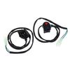 Motorcycle Kill Switch Red Push Button Horn Starter Control Switch Dirt Bike Atv Utv Dual Sport For 22Mm Handlebar Mounted Bars