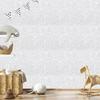 Light gray and white glitter wallpaper for living room and bedroom 50x1000