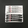 RE334Pcs Aluminium GR Sport Logo Wheel Rim Stickers Emblem Badge For Toyota Gazoo Racing YARiS Corolla RAV4 C-HR Camry Supra Prado