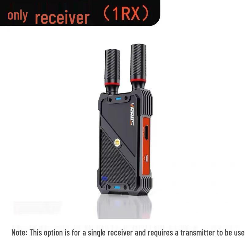 VRRIIS WL082 HDMI Wireless Extender: Camera Image & Audio-Video Transmission, Screen Casting Device, 400m Range, Battery Compatible.