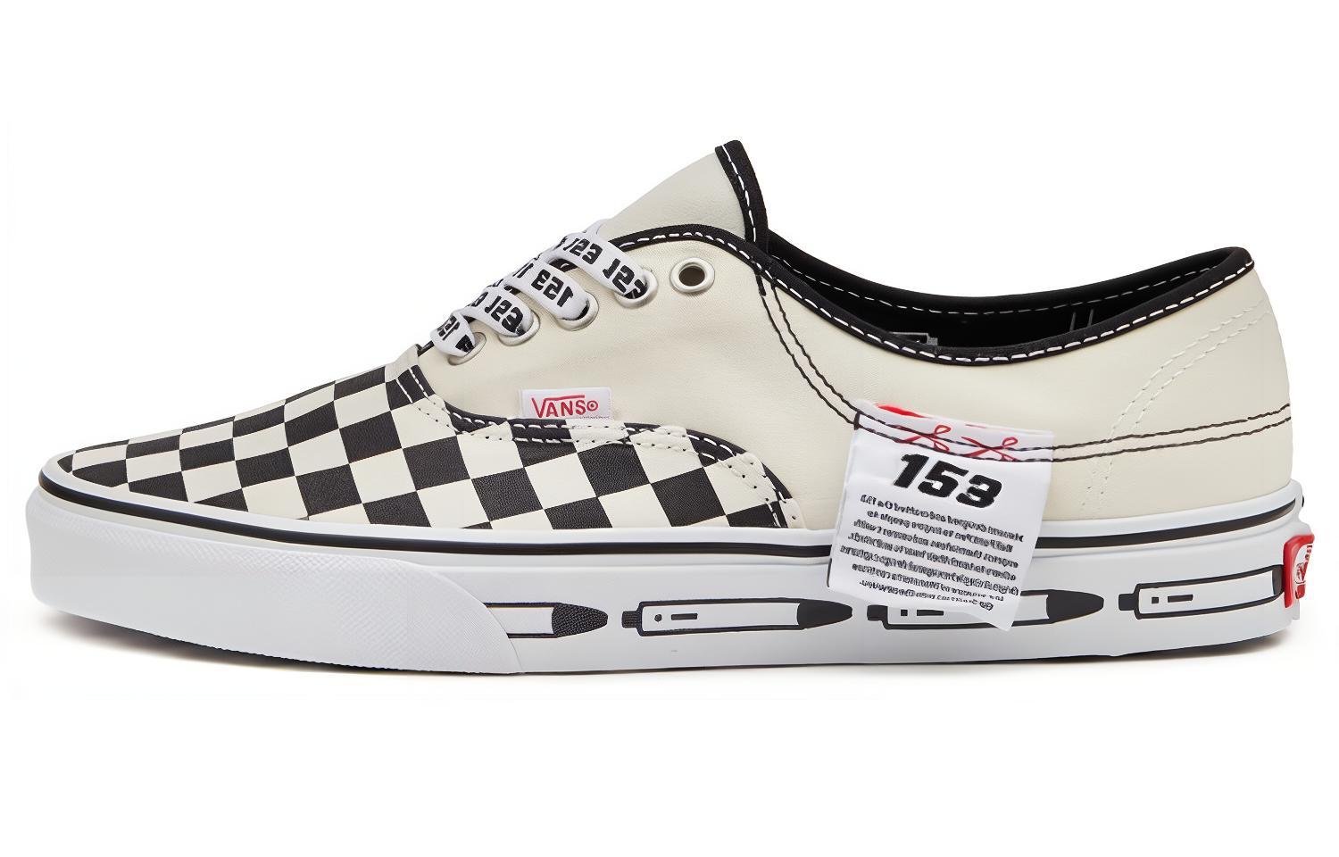 Vans Authentic Шахматная доска Черный/Белый VN0A4UUC6DC 36.5