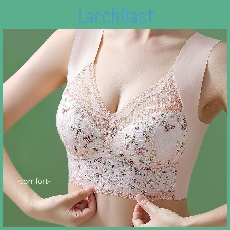 Wrapped Back Lace Summer Thin Chest Vest Womens Fixed Cup Collection Double Breast Traceless Vest Style