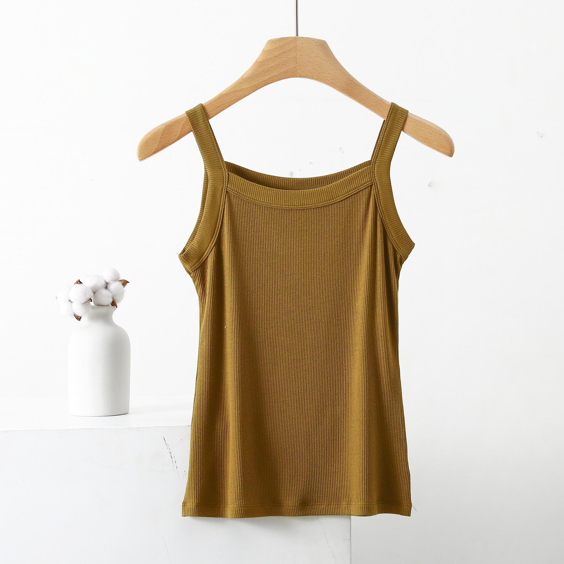 

Летние майки, футболки с защитой от опустошения, топы без рукавов с круглым вырезом, базовые футболки с открытыми плечами, повседневный топ 2XL темно-желтого