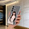 Actress Tian Xiwei Clear Phone Case for Samsung S25, S24, S21, S22, S23, S30, Ultra, S20, Plus, FE, Lite